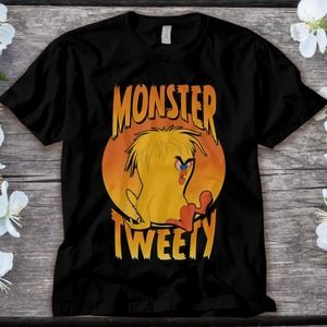 Looney Tunes Monster Tweety Bird T-Shirt Unisex Adult T-shirt Kid Shirt